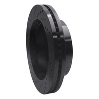 R1 Concepts R1 01-25 Chevrolet AVALANCHE 2500 Front Right Drilled & Slotted Black Brake Rotor
