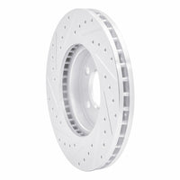 R1 Concepts R1 01-07 Buick Rendezvous Front Right Drilled & Slotted Silver Brake Rotor