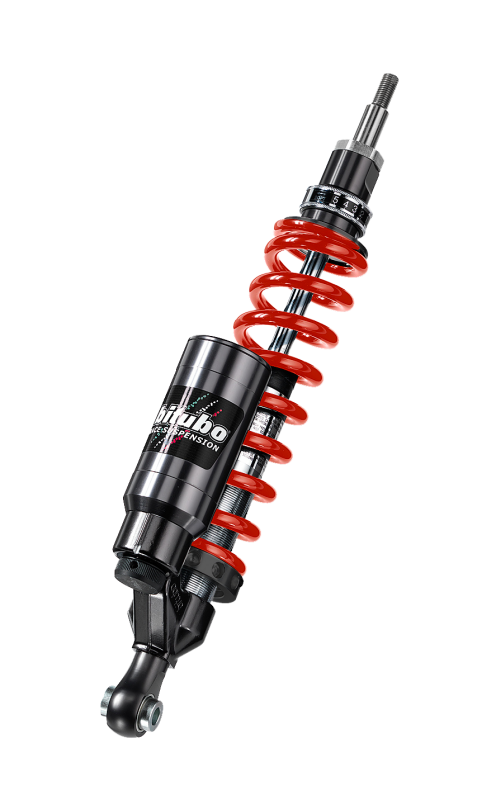 Bitubo Suspension Bitubo WAT1 Monoshock Adjustable: Spring Preload, Rebound, Compression, Length, Red Spring