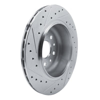 R1 Concepts R1 20-25 Jeep Gladiator Rear Right Drilled & Slotted Silver Brake Rotor