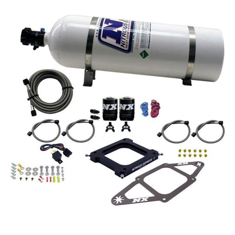 Nitrous Express 4500 Assassin Plate System Stage 6 Alcohol 100-300HP (15lb Bottle)