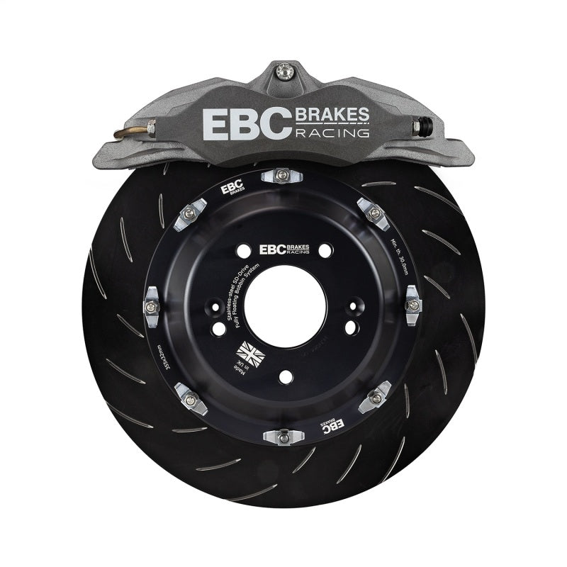 EBC Racing 12-19 BMW 3-Series (F30/F31/F34) Front Left Apollo-4 Anodized Caliper