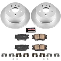 PowerStop Power Stop 13-18 Lexus ES300h Rear Z17 Evolution Geomet Coated Brake Kit