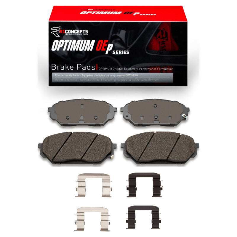 R1 Concepts R1 07-12 Hyundai Veracruz Front Optimum OE Pads & Hardware Kit