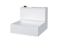 Dee Zee Universal Tanks - L-Shape White Steel (55 Gal)
