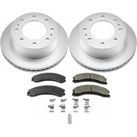 PowerStop Power Stop 15-19 GMC Sierra 2500 HD Rear Z17 Coated Brake Kit