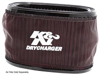 K&N Engineering K&N Drycharger Wrap Black 191mm L 140mm W 121mm H