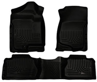 Husky Liners 07-13 GM Escalade ESV/Avalanche/Suburban WeatherBeater Black Front/2nd Row Floor Liners