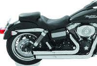 Mustang Motorcycle Mustang 06-17 Harley Dyna Standard Touring 1PC Seat - Black