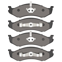 R1 Concepts R1 90-06 Jeep Wrangler Front Off-Road/Tow Brake Pads
