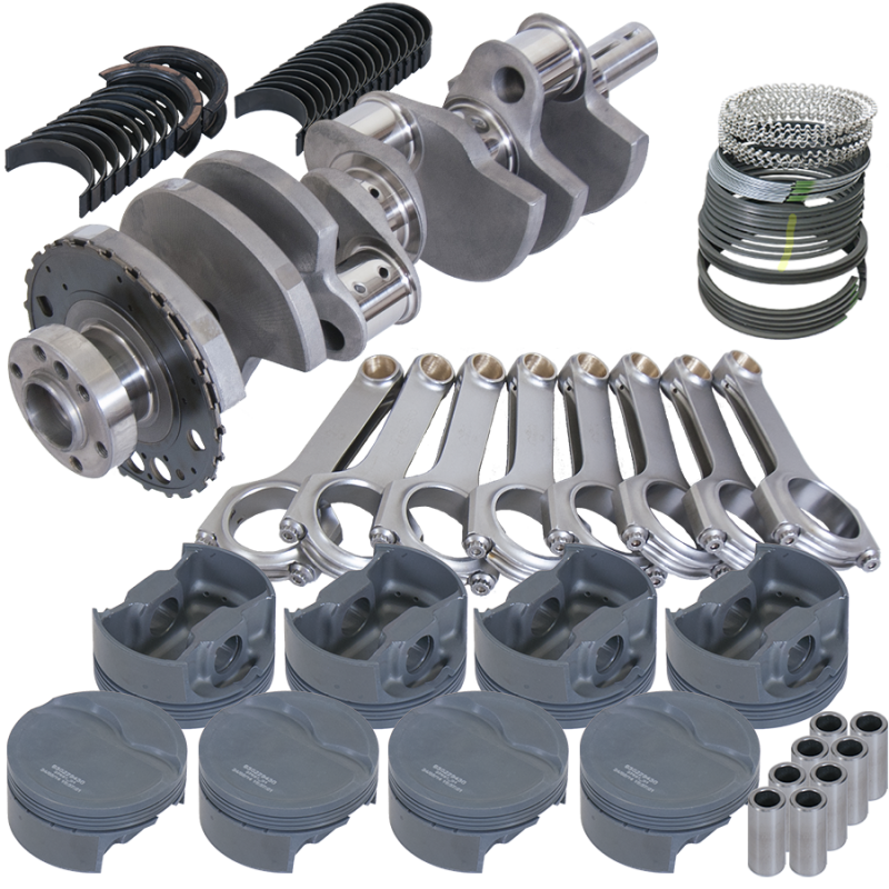 Eagle Chevy LS7 4.000in Crank 24 Tth Reluctor 6.125in H-Beam -18cc 4.130in Pistons Rotating Assembly