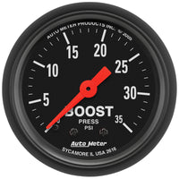Autometer 98-02 Ram L6-5.9L Diesel A-Pillar Z-Gauge Kit Boost/EGT/Trans 35PSI / 1600 Deg / 250 Deg