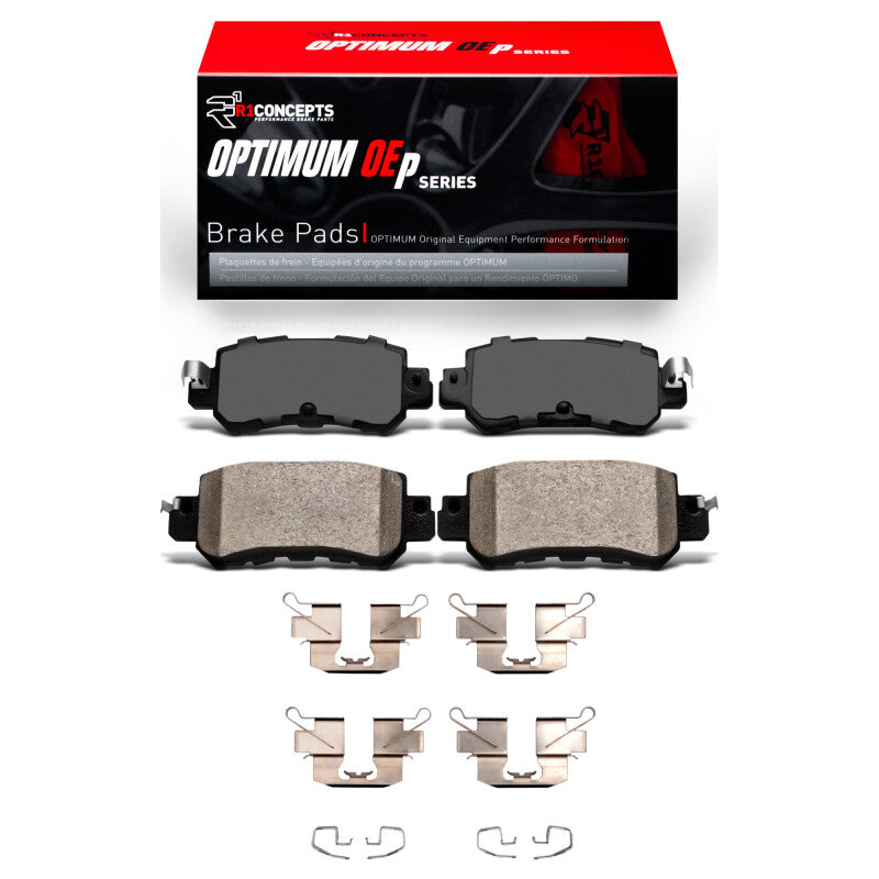 R1 Concepts R1 2013-2018 Mazda CX-5 Rear R1 Optimum OE Pads & Hardware Kit