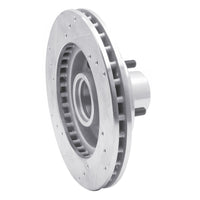 R1 Concepts R1 1982-1995 Buick Regal Front Right Drilled & Slotted Silver Brake Rotor