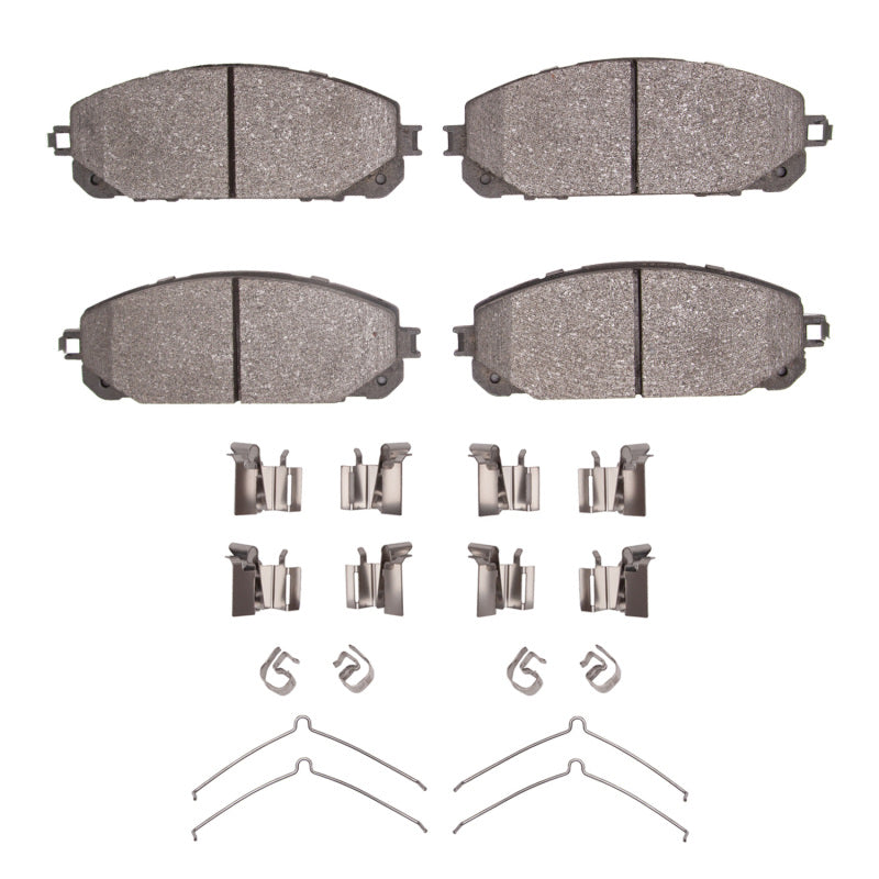 DFC 14-23 Jeep Cherokee Front Ultimate Duty Performance Brake Pads and Hardware Kit