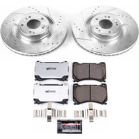 PowerStop Power Stop 2011 Hyundai Equus Front Z26 Street Warrior Brake Kit
