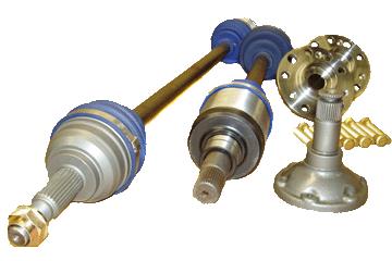 Driveshaft Shop DSS Volkswagen 1993-1998 Golf / GTI / Jetta / Corrado VR6 (5-Speed) 750HP Level 5 Axle/Hub Kit VW65