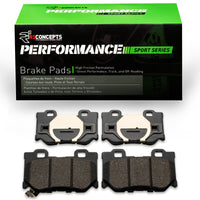 R1 Concepts R1 2008-2025 Infiniti Q70L Rear R1 Performance Sport Pads
