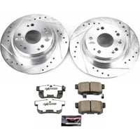 PowerStop Power Stop 02-04 Acura RL Rear Z26 Street Warrior Brake Kit
