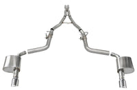 CORSA Performance Corsa 15-23 Charger SRT/Hellcat/Redeye 2.75in Valved Catback Dual Rear Exit w/ Single 4.5inPol Tips