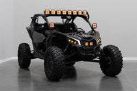 Diode Dynamics 17-24 Can-Am Maverick X3 SS5 Stage Series Ditch Light Kit - Sport Yellow Combo