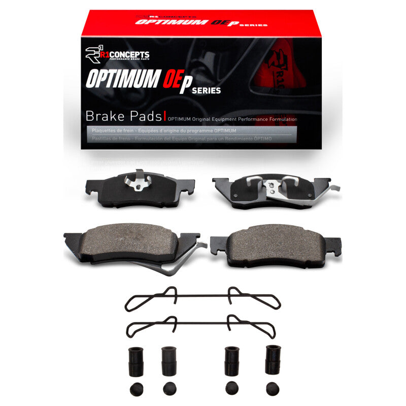 R1 Concepts R1 1987-1990 Dodge Dakota RWD Front R1 Optimum OE Pads & Hardware Kit