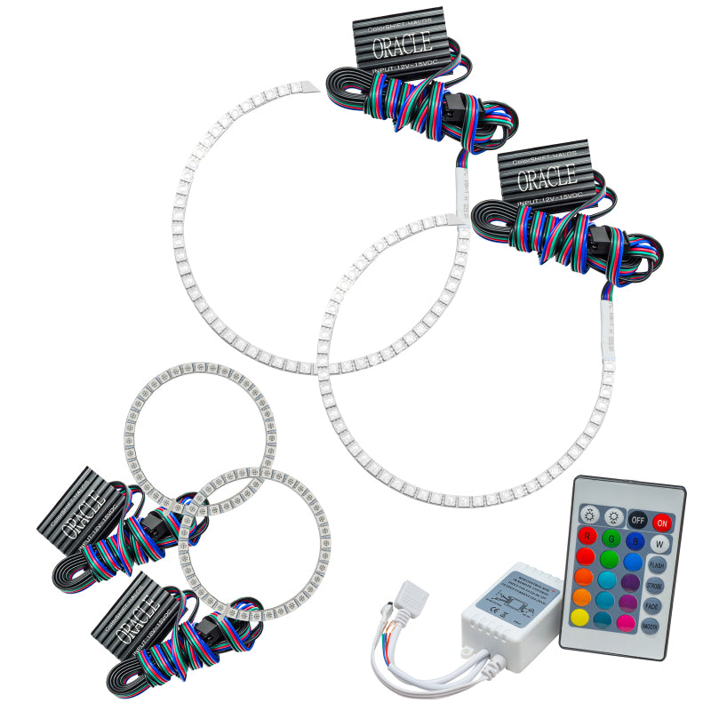 ORACLE Lighting Oracle Lincoln Mark LT 06-07 Halo Kit - ColorSHIFT w/ Simple Controller