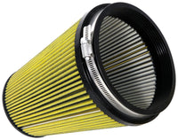 Airaid Universal Air Filter - Cone 6in Flange x 7-1/4in B x 5in T x 9in H - Synthamax