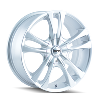 Touren 3222 TR22 16x7 / 5x110/115 BP / 40mm Offset / 72.62mm Hub Gloss Hyper Silver Wheel