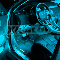 XKGLOW XK Glow Strip Single Color XKGLOW UnderglowLED Accent Light Car/Truck Kit Light Blue - 4x8In