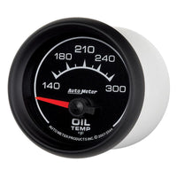 AutoMeter Gauge Oil Temp 2-1/16in. 140-300 Deg. F Electric Es