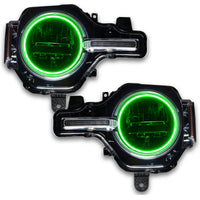 ORACLE Lighting Oracle 2021 Ford Bronco Base Headlight LED Halo Kit - ColorSHIFT - w/ 2.0 Controller