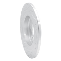 R1 Concepts R1 16-18 Buick Envision Rear Right Drilled & Slotted Silver Brake Rotor