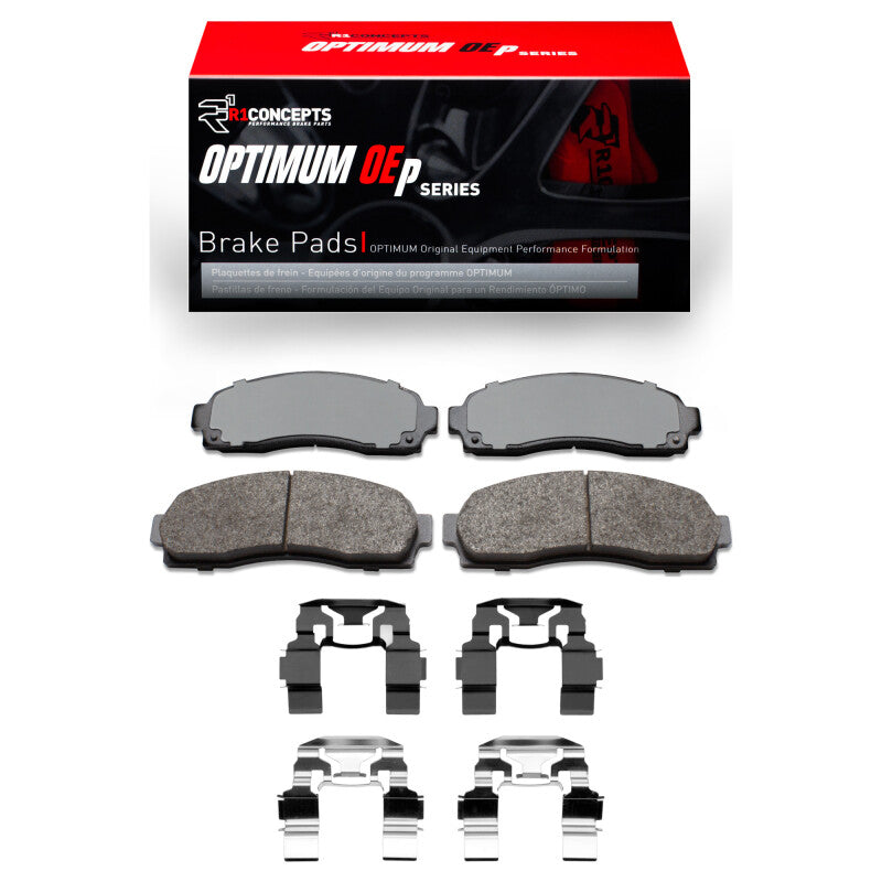 R1 Concepts R1 01-02 Ford Explorer Sport Front Optimum OE Pads & Hardware Kit