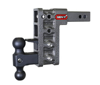 GEN-Y Hitch Gen-Y Mega Duty 2in Shank 7.5in Drop 1.5K TW 10K Hitch w/GH-031 Dual-Ball/GH-032 Pintle Lock