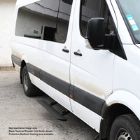 Go Rhino RealTruck 13-18 Mercedes-Benz Sprinter 25/3500 Van 3dr VoltStep Electric Running Board Kit - Tex Blk