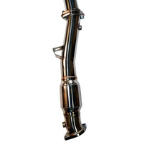 Turbo XS 02-07 WRX-STi / 04-08 Forester XT High Flow Catted Downpipe