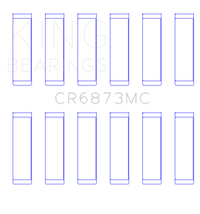 King Engine Bearings Toyota 2Gr-FE/ 3GR-FE Polymer Coated (Size 0.05) Connecting Rod Bearing Set