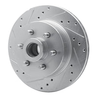 R1 Concepts R1 93-96 Dodge DAKOTA RWD Front Left Drilled & Slotted Silver Brake Rotor