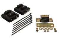Energy Suspension 87-91 Suburban C10-C30 2WD Black Motor & Transmission Mounts-Zinc Finish