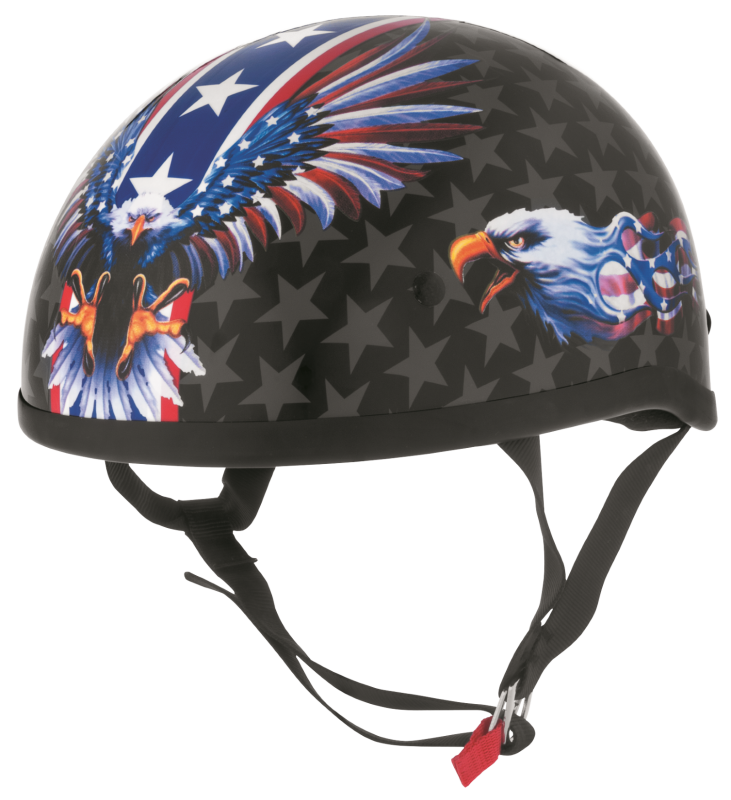 Bikers Choice Skid Lids Flame Eagle Original Helmet - 2XL