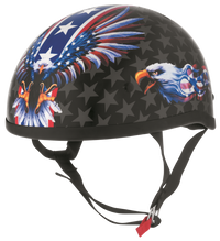 Bikers Choice Skid Lids Flame Eagle Original Helmet - 2XL