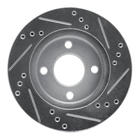 R1 Concepts R1 95-96 Dodge Neon (USA/Canada) Front Left Drilled & Slotted Silver Brake Rotor
