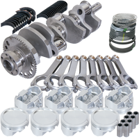 Eagle Chevy LS 4.8/5.3 4.000in Crank 58 Tth Rlctor 6.125in H-Beam 3.810in Pistons Rotating Assembly