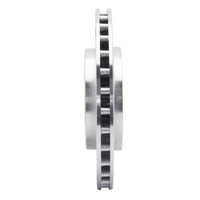 R1 Concepts R1 04-07 Volvo S60 Rear Right Drilled & Slotted Silver Brake Rotor