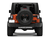Raxiom 07-18 Jeep Wrangler JK Axial Series Vision LED Tail Lights- Black Housing (Clear Lens)