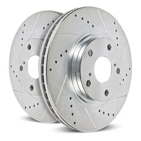 PowerStop Power Stop 19-21 Cadillac XT4 Rear Evolution Drilled & Slotted Rotor - Pair