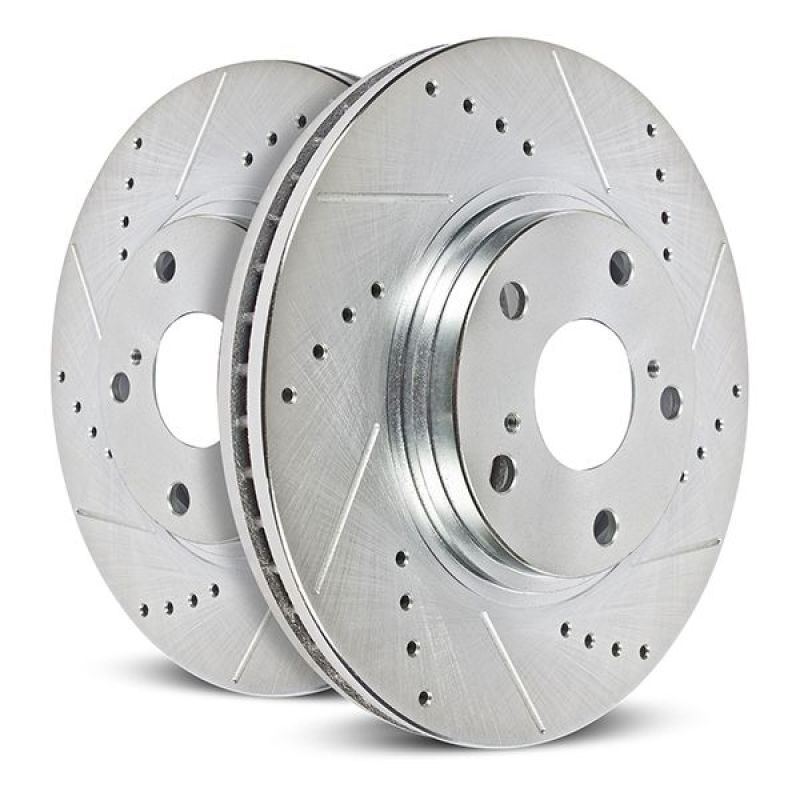 PowerStop Power Stop 21-22 Ford F-150 350mm Rear Drilled & Slotted Rotor (Pair)