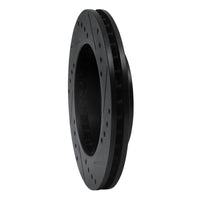 R1 Concepts R1 98-07 Mitsubishi Mirage Front Left Drilled & Slotted Black Brake Rotor