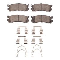 R1 Concepts R1 92-98 Mazda 929 Rear Optimum OE Pads & Hardware Kit